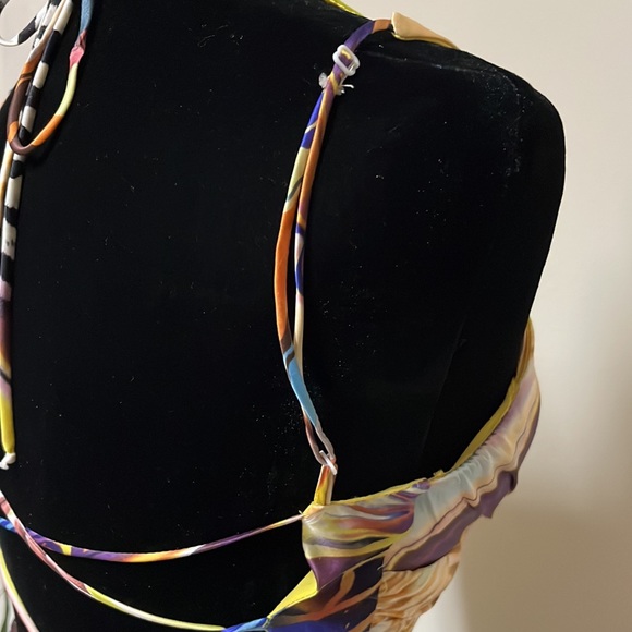 Mary L. Couture Silk Fit & Flare Silhouette. Preowned - Picture 6 of 11